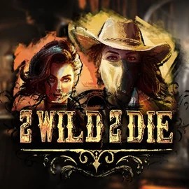 Slots logo of 2 Wild 2 Die from Hacksaw Gaming at Luckera Casino