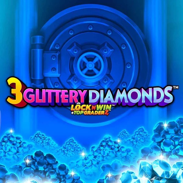 3 Glittery Diamonds – slot by PearFiction Studios, featured at luckera-casino.eu.com