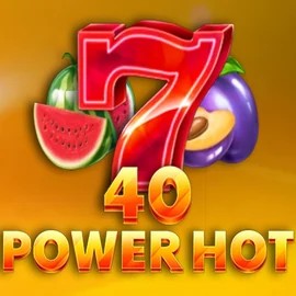 Official Slots logo: 40 Power Hot by Amusnet Interactive at Luckera Casino
