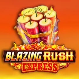 Blazing Rush Express logo by AreaVegas Luckera Casino