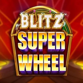 Blitz Super Wheel online game logo by Pragmatic Play on luckera-casino.eu.com