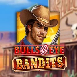 Bulls Eye Bandits online game logo by Origins on luckera-casino.eu.com