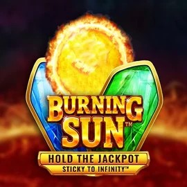 Official Slots logo: Burning Sun by Wazdan at Luckera Casino