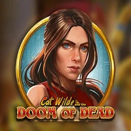 Official Slots logo: Cat Wilde and the Doom of Dead by Play'n GO at Luckera Casino