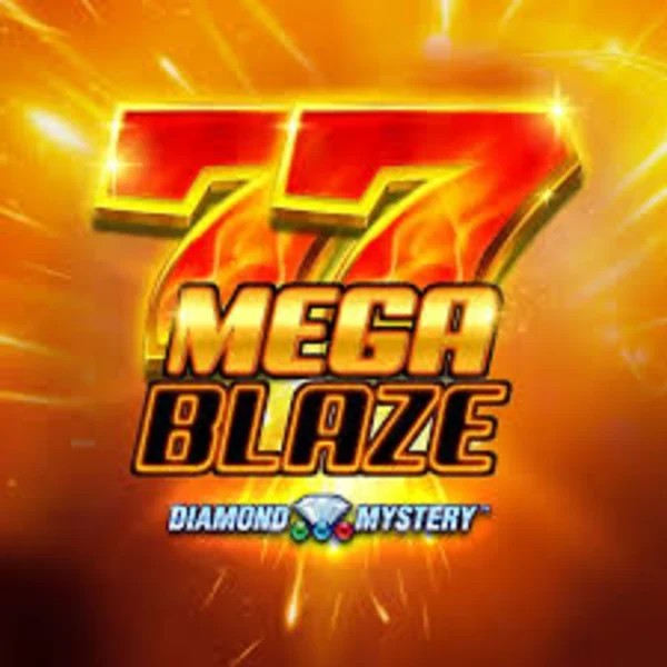 Diamond Mystery Mega Blaze slot visual from Greentube available on luckera-casino.eu.com