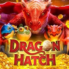 Dragon Hatch logo – Slots by PG Soft at Luckera Casino