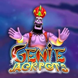 Genie Jackpots logo by Blueprint Gaming at Luckera Casino