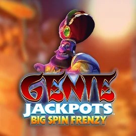 Genie Jackpots: Big Spin Frenzy logo by Blueprint Gaming Luckera Casino