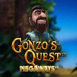 Gonzo's Quest Megaways logo – Slots by Red Tiger Gaming at Luckera Casino