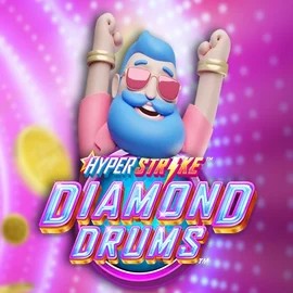 Hyper Strike Diamond Drums by Gameburger Studios, showcased at luckera-casino.eu.com – game logo