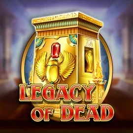 Slots logo of Legacy of Dead from Play'n GO at Luckera Casino