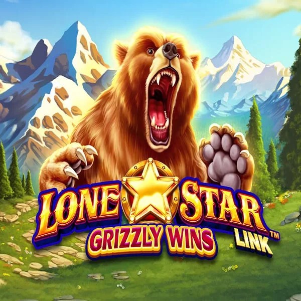 Official Slots logo: Lone Star Link Grizzly Wins by Greentube at Luckera Casino
