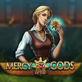 Mercy Of The Gods online game logo by NetEnt on luckera-casino.eu.com