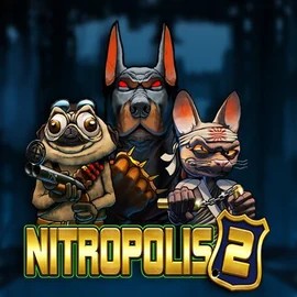Nitropolis 2 online game logo by ELK Studios on luckera-casino.eu.com