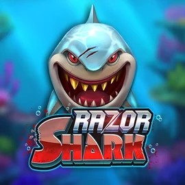 Razor Shark slot logo by Push Gaming at Luckera Casino