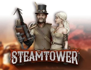 Official Slots logo: Steam Tower Slot by NetEnt at Luckera Casino