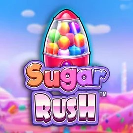 Sugar Rush logo by Pragmatic Play at Luckera Casino