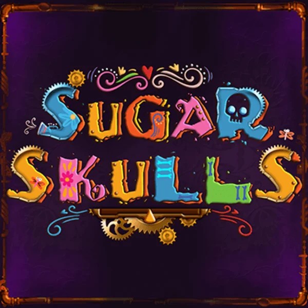 Sugar Skulls logo by Booming Games at Luckera Casino